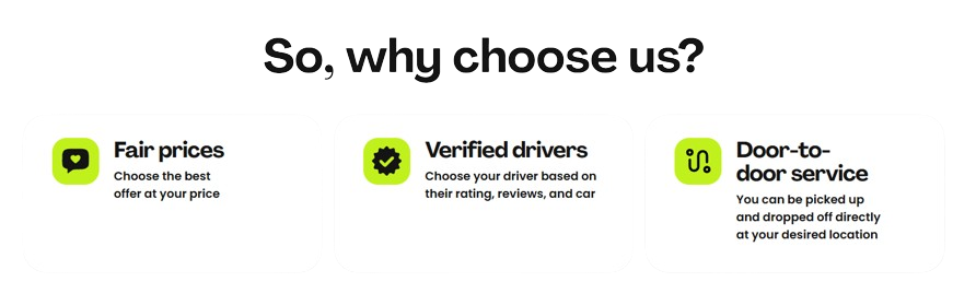 inDrive Taxi Solutions